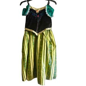 Disney Parks Exclusive Frozen Anna Coronation Gown, Girls Princess Costume